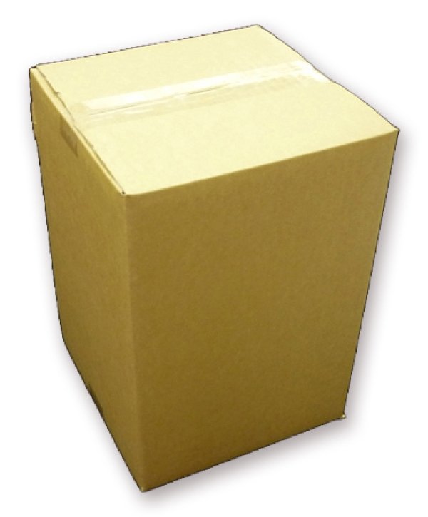 画像5: 一斗缶（18リットル缶）用ダンボール箱 249×249×353mm「1枚」