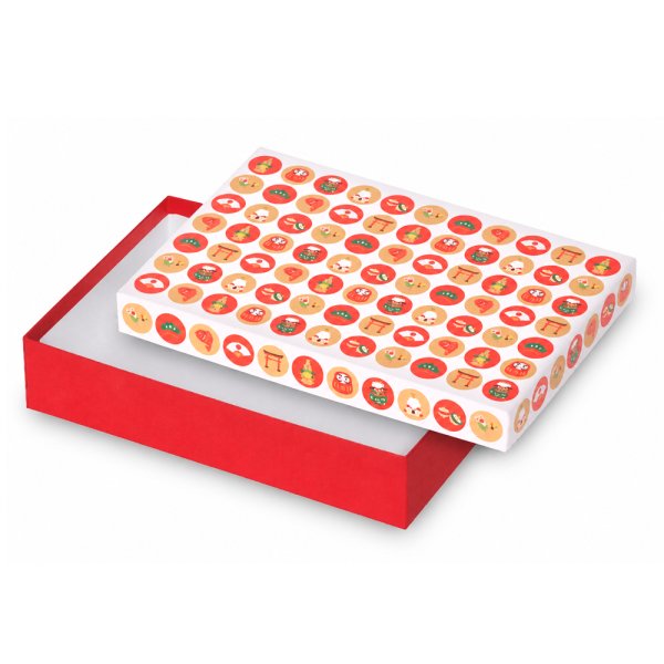 画像1: 送料無料・貼箱 迎春 大 240×160×50mm「30枚」