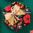 画像2: 送料無料・ギフト箱（和菓子用）六角BOX 優美 180×156×65(47)mm「50枚」 (2)