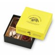 画像1: 送料無料・ギフト箱（洋菓子用）コロレ 4個用 イエロー 85×85×33mm「100枚」 (1)
