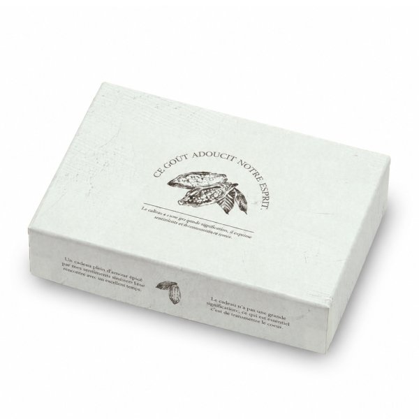 画像1: 送料無料・ギフト箱（洋菓子用）コロレ 6個用 ホワイト 125×85×33mm「100枚」