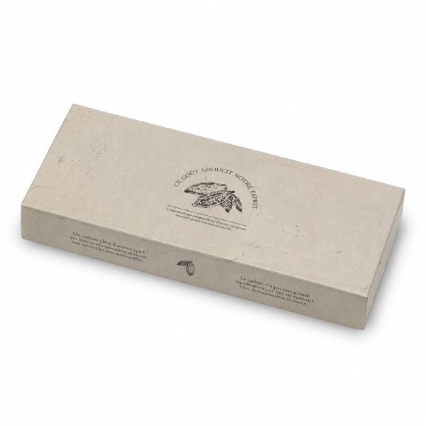 画像1: 送料無料・ギフト箱（洋菓子用）コロレ 10個用 グレー 207×85×33mm「100枚」