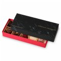 送料無料・ギフト箱（洋菓子用）シャルマン 10個用 黒 207×85×33mm「100枚」
