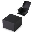 画像1: 送料無料・ギフト箱（洋菓子用）マテリアルキューブ ノワール 125×125×80mm「100枚」 (1)