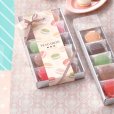 画像3: 送料無料・ギフト箱（洋菓子用）マカロンドゥスール 5 70×280×30mm「100枚」 (3)