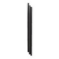 送料無料・ストロー ストレート ハダカ 黒 500P  6φ×210mm「10,000本」
