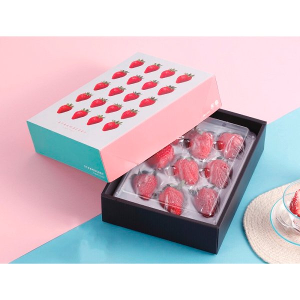 画像2: 送料無料・エコバストロベリーBOX 190×250×65mm「50枚」