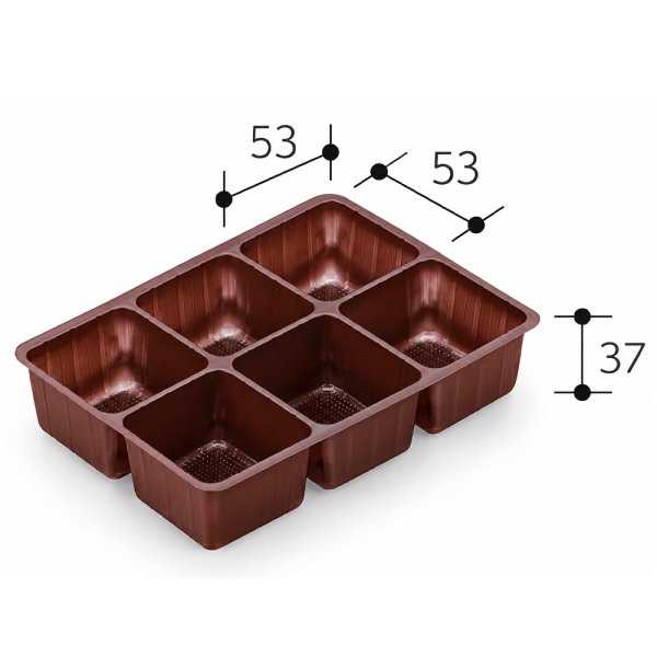 画像2: 送料無料・K3 専用6マストレー 123×172×37mm「60枚」