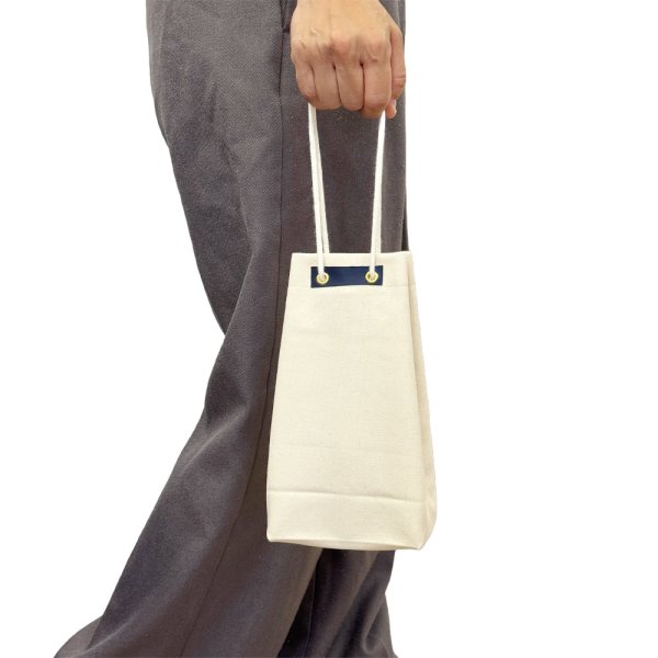 画像7: 送料無料・手提袋(酒用)ミニ甚吉袋 120(185)×68×225mm 全7種「100枚」