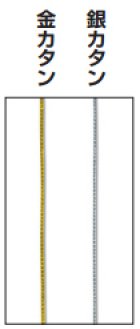 他の写真1: 送料無料・金,銀カタンゴム紐(テトロンゴム) 0.8mm×500M　