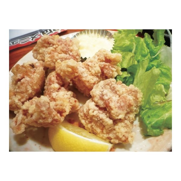 画像1: 送料無料・販促シール「からあげ」 40×50mm「1冊1000枚」