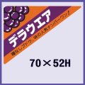 送料無料・販促シール「デラウエア」70x52mm「1冊500枚」