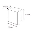 画像3: 送料無料・白無地人形箱150×150×200(mm) 「20枚から」 (3)