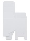 画像4: 送料無料・白無地箱（カード紙材質）60×60×60mm 「10枚から」 (4)