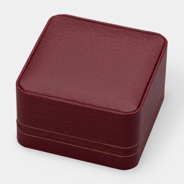 画像4: 送料無料・アクセサリー用ギフト箱 時計ケース「CB-101W・BR」 外寸:95×95×55mm「6個」ウォッチ、ブレスレット用