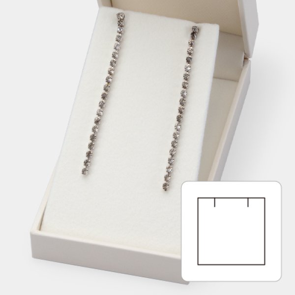 画像5: 送料無料・アクセサリー用ギフト箱 GTシリーズ (9) 外寸:66×123×33mm 「10個」(ピアス用)全2色