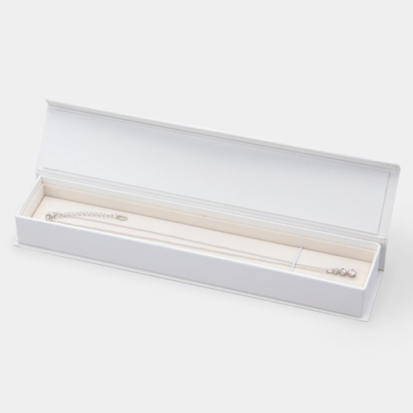画像3: 送料無料・アクセサリー用ギフト箱 PB-010シリーズ(3) 外寸:230×45×28mm ネックレス用「20個」全4色