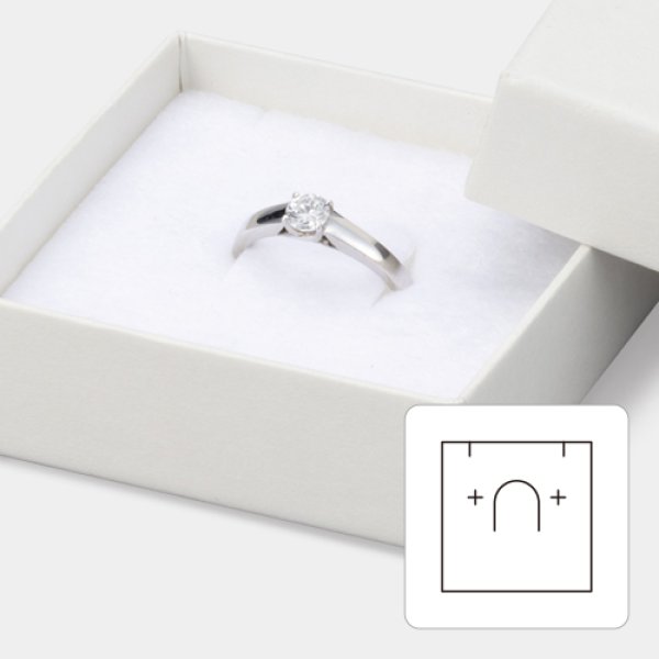 画像6: 送料無料・アクセサリー用ギフト箱 PEシリーズ（4）FSC認証紙 外寸：61×61×20mm「20箱」リング、ピアス、ネックレス用