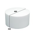 円柱発泡スチロール 400φ×300mm「1個」