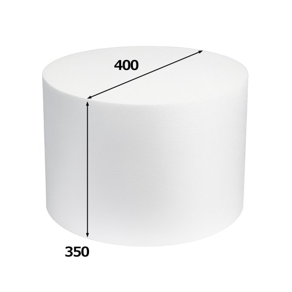 画像1: 円柱発泡スチロール 400φ×350mm「1個」