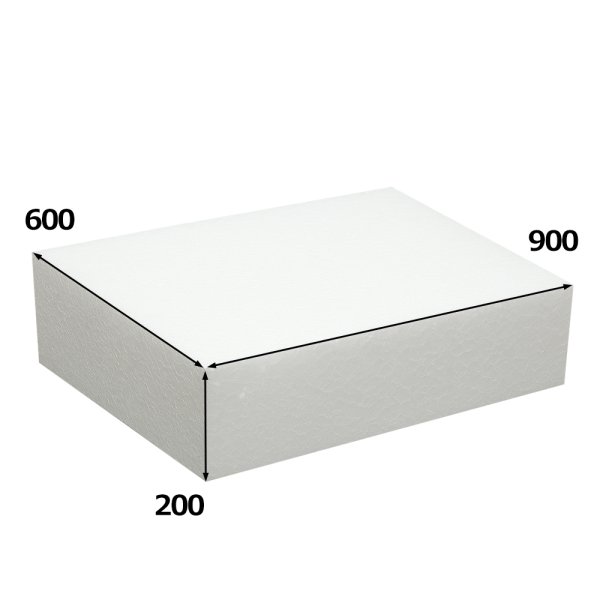 画像1: 送料無料・発泡スチロール900×600×200mm「2枚」