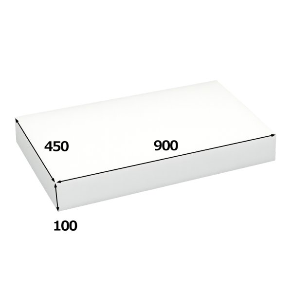 画像1: 送料無料・発泡スチロール900×450×100mm「2枚」