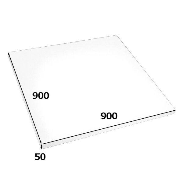 画像1: 送料無料・発泡スチロール900×900×50mm「2枚」