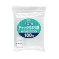 送料無料・チャック付きポリ袋「無地・透明」120×170mm 厚み0.040mm「6,000枚」