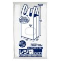 送料無料・レジ袋「ベロ付き・乳白」490(345+145)×580mm 厚み0.018mm「2,000枚」