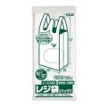 送料無料・レジ袋「ベロ付き・半透明」240(150+90)×310mm 厚み0.011mm「8,000枚」