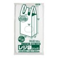 送料無料・レジ袋「ベロ付き・半透明」440(295+145)×530mm 厚み0.017mm「2,000枚」