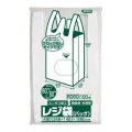 送料無料・レジ袋「ベロ付き・半透明」490(345+145)×580mm 厚み0.018mm「2,000枚」