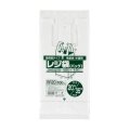 送料無料・レジ袋「省資源・半透明」340(215+125)×430mm 厚み0.011mm「6,000枚」