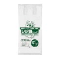 送料無料・レジ袋「省資源・半透明」550(370+180)×800mm 厚み0.030mm「1,000枚」