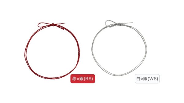 画像5: 送料無料・4ツ打ちラメ入りゴム (全12色)62cm 折径約13cmほか 「1,000本」