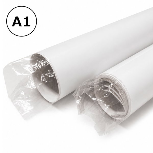 画像1: 送料無料・A1ポスター・カレンダー用ポリチューブ 0.03×58φ×655mm「1,500枚」受注生産品