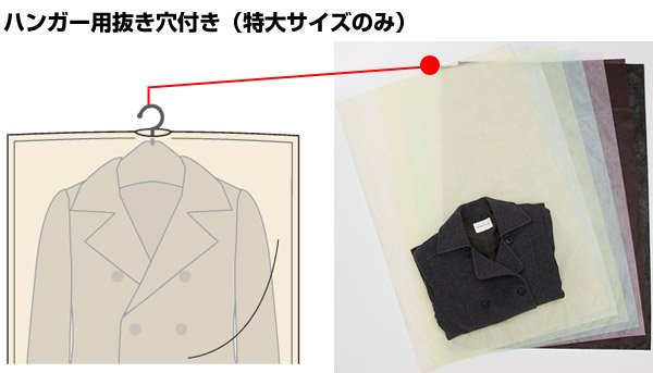 画像4: 送料無料・不織布製内袋 「100枚・500枚・1000枚・5000枚」厚タイプ・白色 全4サイズ