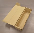 他の写真2: 送料無料・組立式ダンボール箱 90×315×80mm 「10枚から」ワイン1本用