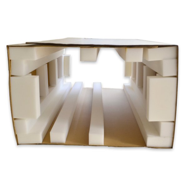 ダンボールへの貼付け事例