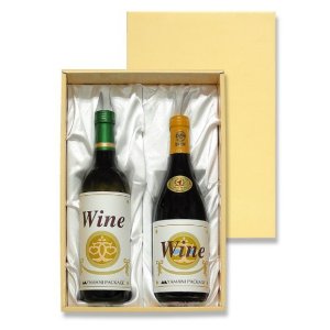 画像1: 送料無料・ワイン2本箱・布「50箱」E段　適応瓶：約88φ×323Hまで