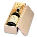 送料無料・レギュラーワイン1本入布貼木箱「30箱」ファルカタ材　適応瓶：約88φ×330Hまで