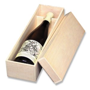 画像1: 送料無料・ドイツワイン1本入木箱「30箱」ファルカタ材　適応瓶：約88φ×345Hまで
