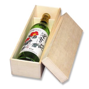 画像1: 送料無料・レギュラーワイン1本用箱「30箱」ファルカタ木材　適応瓶：約88φ×315Hまで