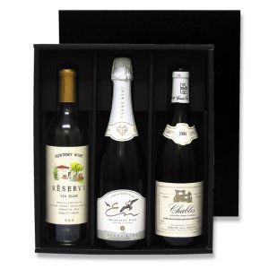 画像1: 送料無料・シャンパン・ワイン兼用3本箱「50箱」　適応瓶：約88φ×320Hまで