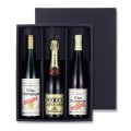 送料無料・ロングワイン・シャンパン兼用3本箱「40箱」　適応瓶：約88φ×354Hまで