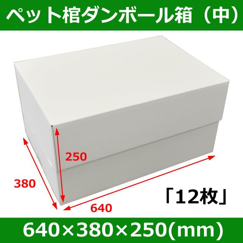 ペット用ダンボール棺 中 640 380 250mm 12セット 段ボール箱と梱包資材のin The Box インザボックス ペット用ダンボール棺 中 640 380 250mm 12セット 段ボール箱と梱包資材のin The Box インザボックス