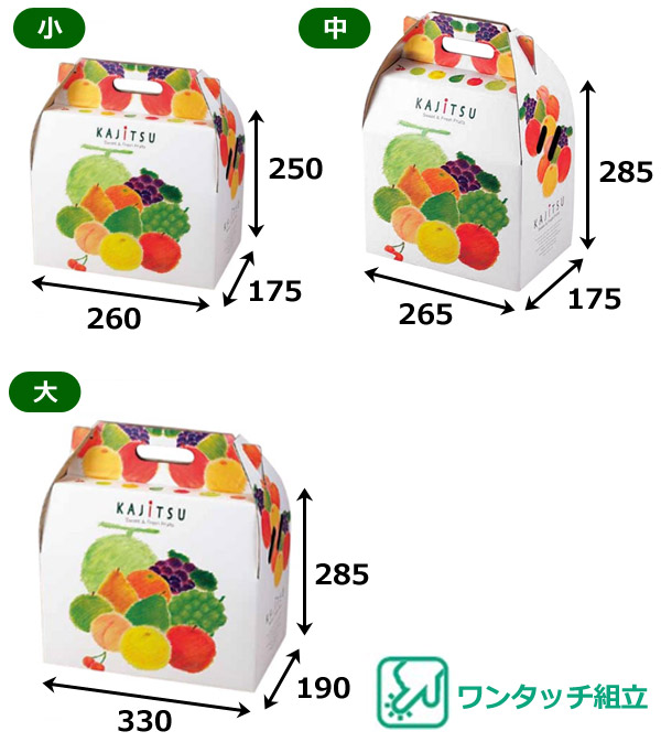 フルーツ用ギフトボックス　果実パレットキャリー