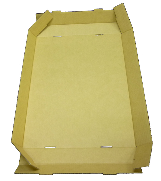 スーツ、アパレル用「かぶせ式」ダンボール箱 570×402×60mm「25箱」 | 段ボール箱と梱包資材のIn The Box（インザボックス）