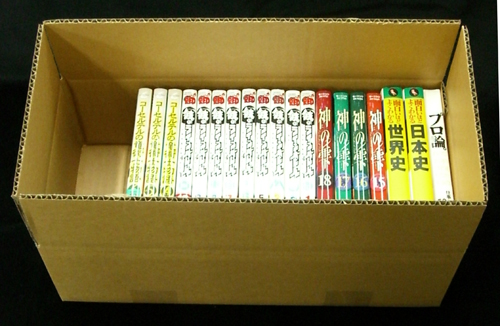 選書 コミック本 B6 四六判タイプ 収納ダンボール 191 404 高さ135 50枚 段ボール箱と梱包資材のin The Box インザボックス