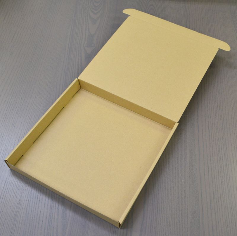送料無料・組立式ダンボール箱 280×280×35mm 「10枚から」プレート1枚 